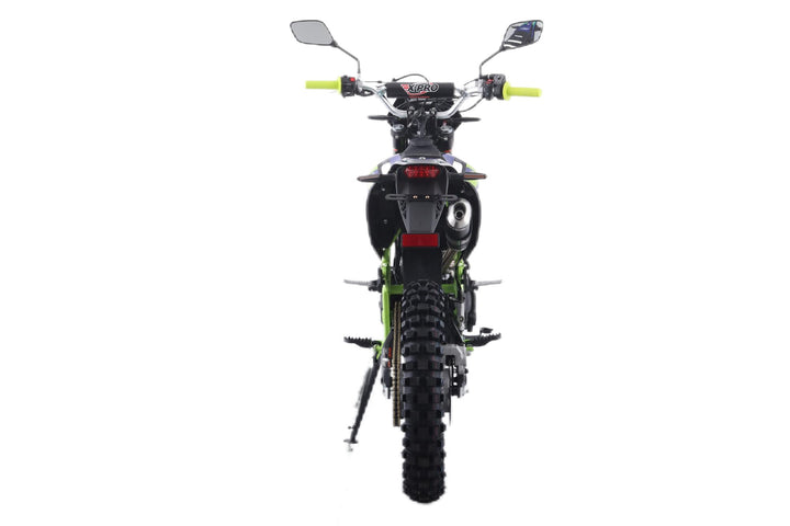Free Shipping! X-PRO Storm DLX 250 Dirt Bike with All LED Lights and 5-Speed Manual Transmission, Electric/Kick Start! Big 19in/16in Wheels! Zongshen Brand Engine!