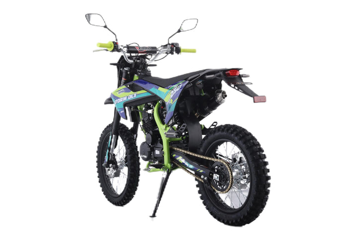 Free Shipping! X-PRO Storm DLX 250 Dirt Bike with All LED Lights and 5-Speed Manual Transmission, Electric/Kick Start! Big 19in/16in Wheels! Zongshen Brand Engine!