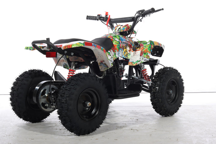 Free Shipping! X-PRO Bolt 40cc ATV with Chain Transmission, Pull start! Disc Brake! 6in Tires!