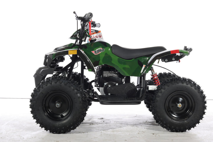 Free Shipping! X-PRO Bolt 40cc ATV with Chain Transmission, Pull start! Disc Brake! 6in Tires!