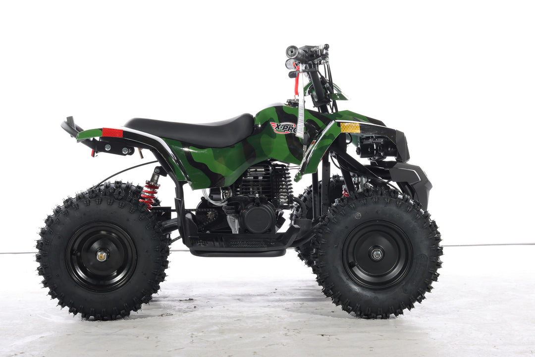Free Shipping! X-PRO Bolt 40cc ATV with Chain Transmission, Pull start! Disc Brake! 6in Tires!