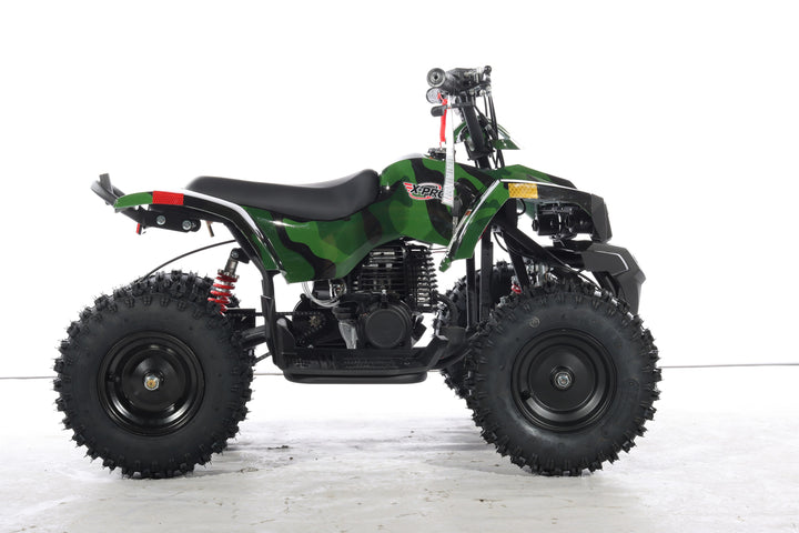 Free Shipping! X-PRO Bolt 40cc ATV with Chain Transmission, Pull start! Disc Brake! 6in Tires!