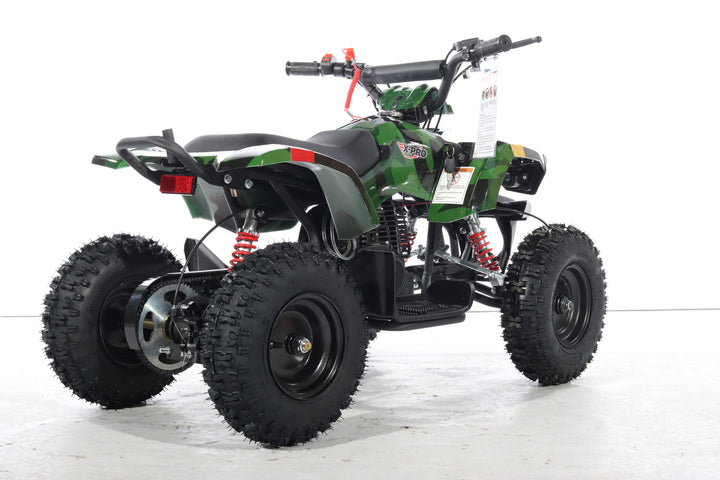 Free Shipping! X-PRO Bolt 40cc ATV with Chain Transmission, Pull start! Disc Brake! 6in Tires!