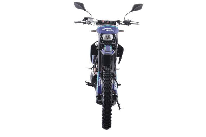 Free Shipping! X-PRO Storm DLX 250 Dirt Bike with All LED Lights and 5-Speed Manual Transmission, Electric/Kick Start! Big 19in/16in Wheels! Zongshen Brand Engine!