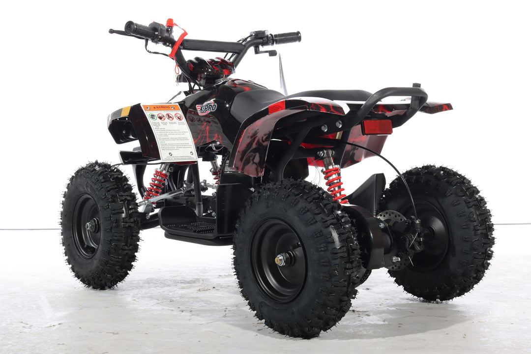 Free Shipping! X-PRO Bolt 40cc ATV with Chain Transmission, Pull start! Disc Brake! 6in Tires!