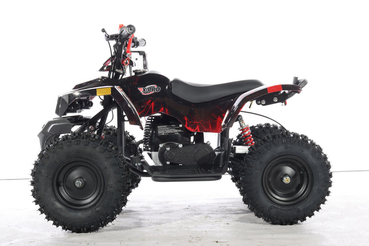 Free Shipping! X-PRO Bolt 40cc ATV with Chain Transmission, Pull start! Disc Brake! 6in Tires!