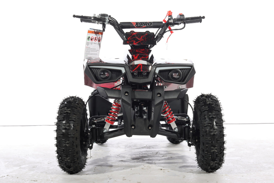 Free Shipping! X-PRO Bolt 40cc ATV with Chain Transmission, Pull start! Disc Brake! 6in Tires!