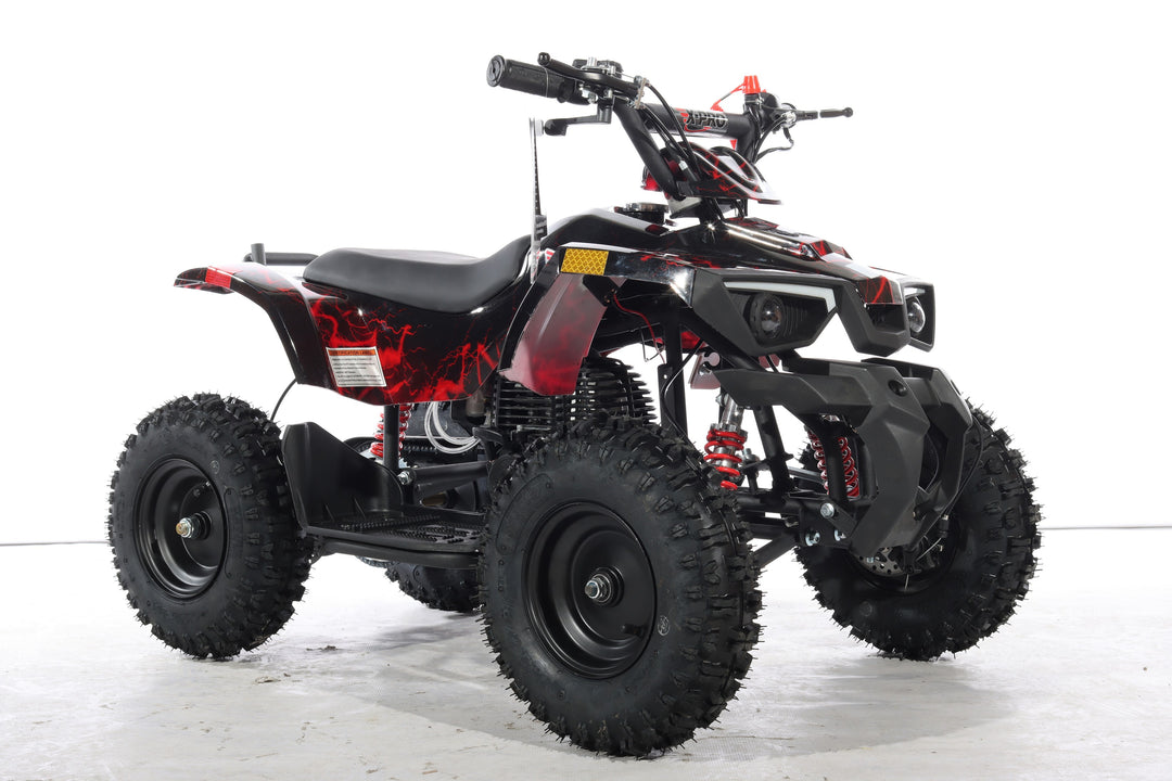 Free Shipping! X-PRO Bolt 40cc ATV with Chain Transmission, Pull start! Disc Brake! 6in Tires!