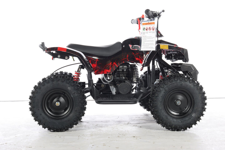 Free Shipping! X-PRO Bolt 40cc ATV with Chain Transmission, Pull start! Disc Brake! 6in Tires!