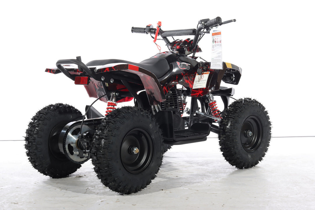 Free Shipping! X-PRO Bolt 40cc ATV with Chain Transmission, Pull start! Disc Brake! 6in Tires!