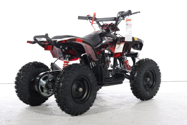 Free Shipping! X-PRO Bolt 40cc ATV with Chain Transmission, Pull start! Disc Brake! 6in Tires!