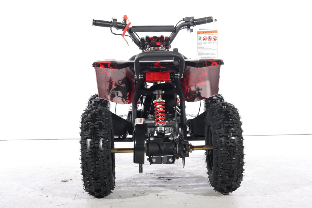 Free Shipping! X-PRO Bolt 40cc ATV with Chain Transmission, Pull start! Disc Brake! 6in Tires!