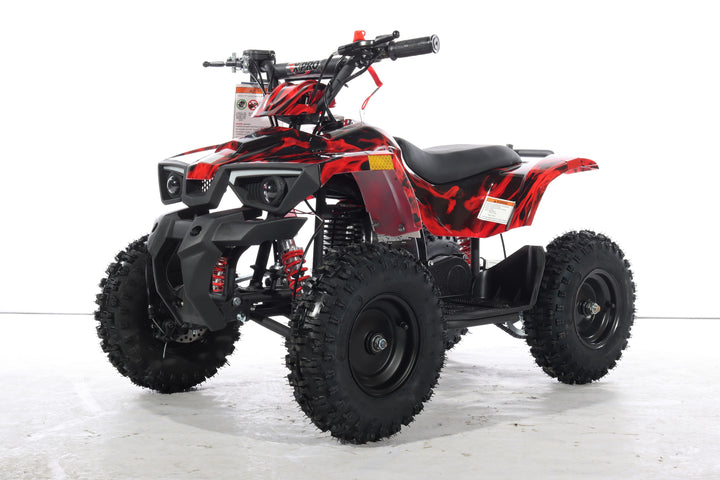 Free Shipping! X-PRO Bolt 40cc ATV with Chain Transmission, Pull start! Disc Brake! 6in Tires!