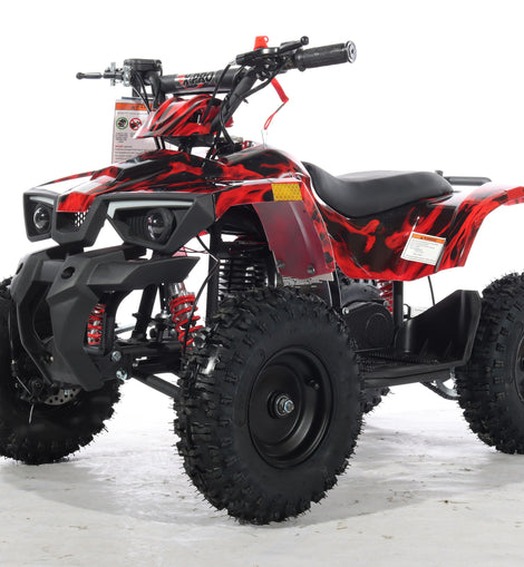 Free Shipping! X-PRO Bolt 40cc ATV with Chain Transmission, Pull start! Disc Brake! 6in Tires!