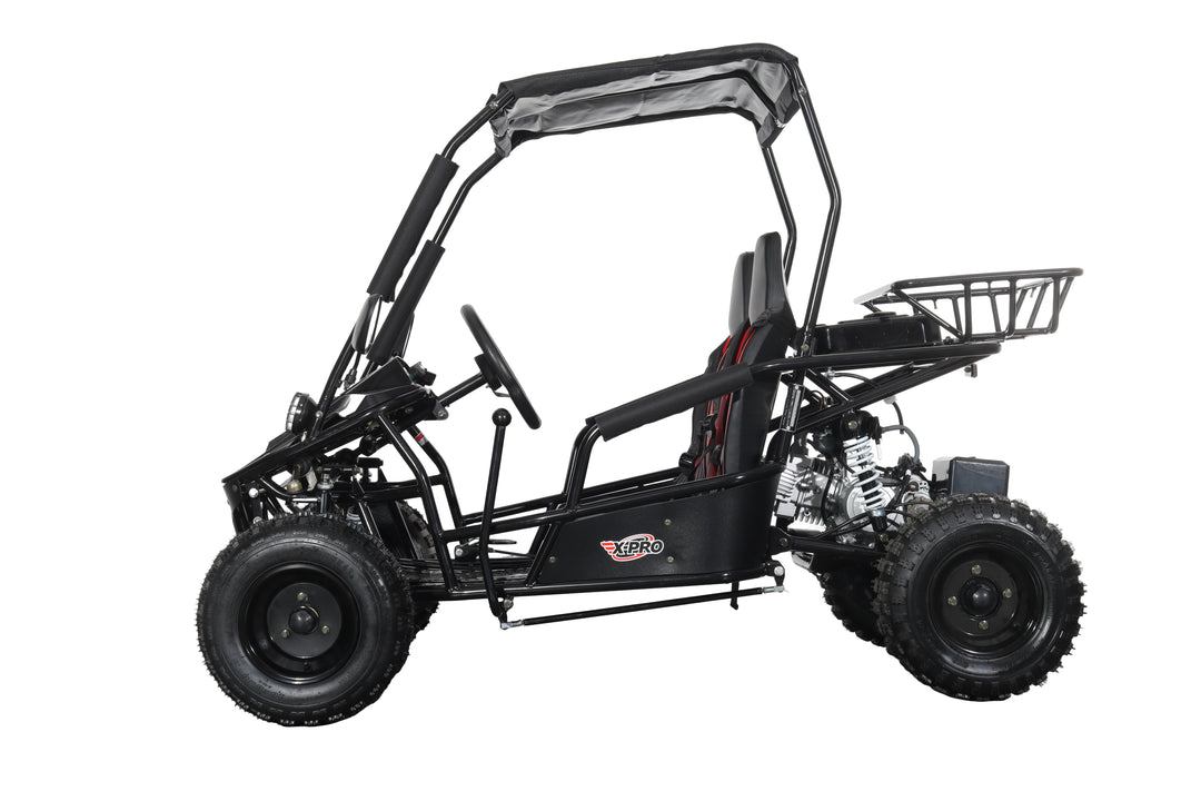 Free Shipping! X-PRO Rover 110cc Go Kart with Automatic Transmission w/Reverse, LED Headlights, Big 16" Wheels!