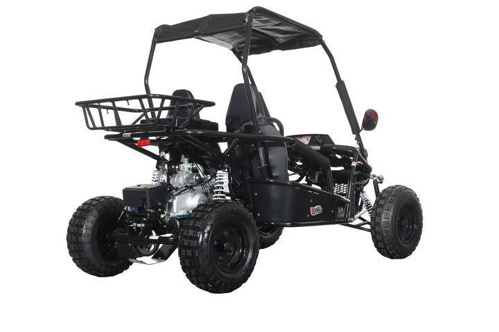 Free Shipping! X-PRO Rover 110cc Go Kart with Automatic Transmission w/Reverse, LED Headlights, Big 16" Wheels!