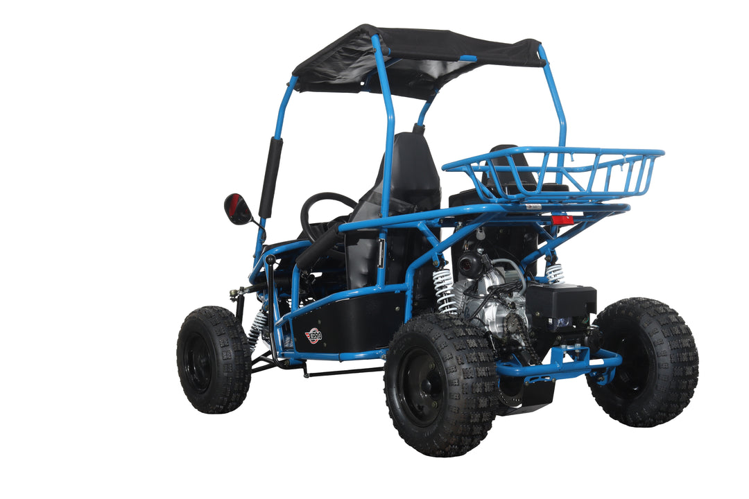 Free Shipping! X-PRO Rover 110cc Go Kart with Automatic Transmission w/Reverse, LED Headlights, Big 16" Wheels!