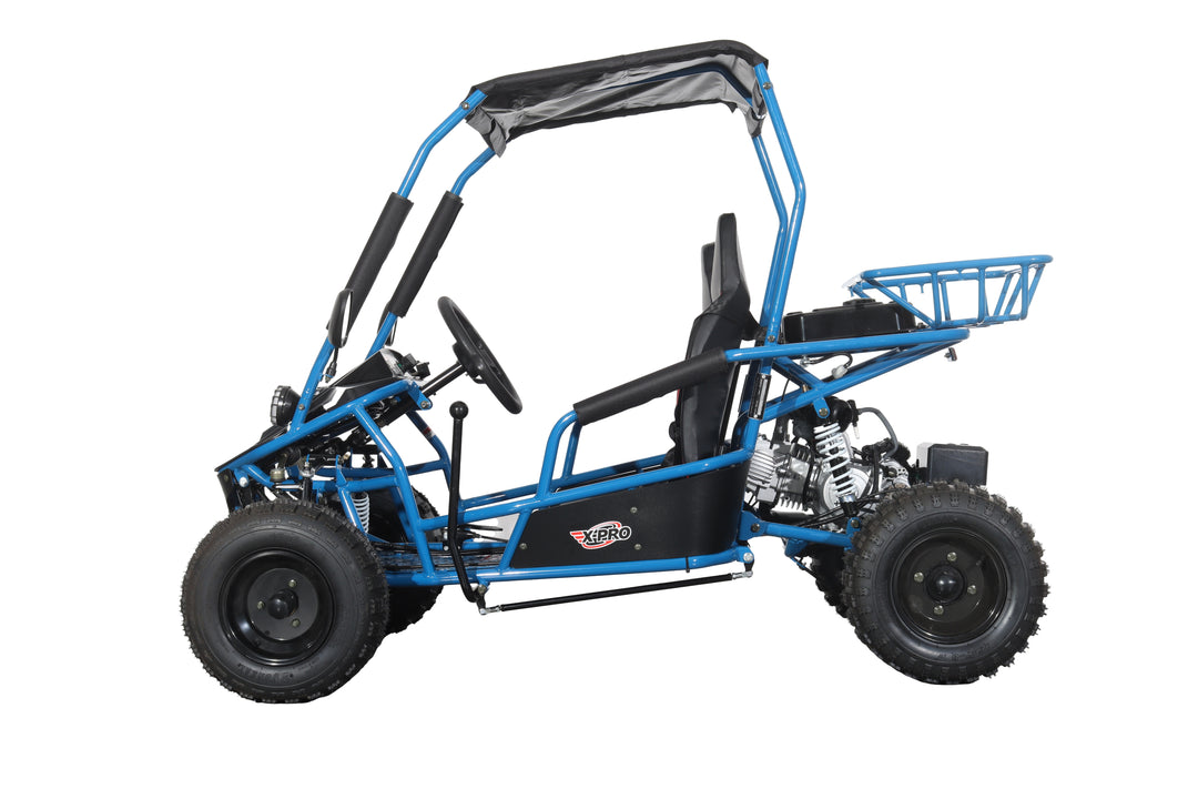 Free Shipping! X-PRO Rover 110cc Go Kart with Automatic Transmission w/Reverse, LED Headlights, Big 16" Wheels!