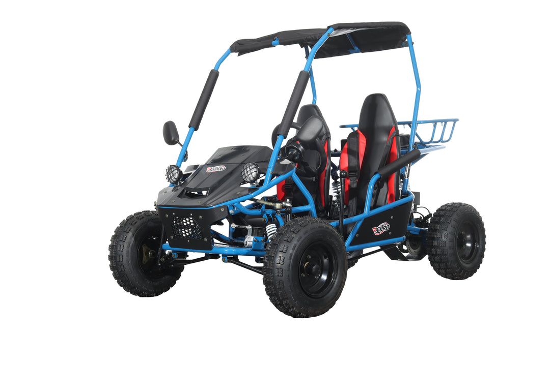 Free Shipping! X-PRO Rover 110cc Go Kart with Automatic Transmission w/Reverse, LED Headlights, Big 16" Wheels!
