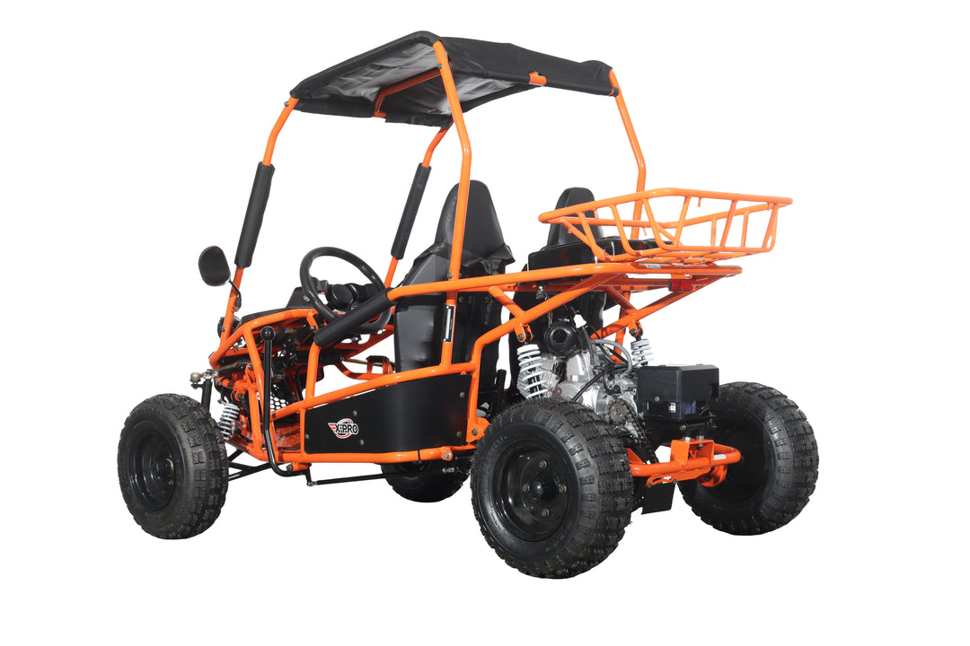 Free Shipping! X-PRO Rover 110cc Go Kart with Automatic Transmission w/Reverse, LED Headlights, Big 16" Wheels!