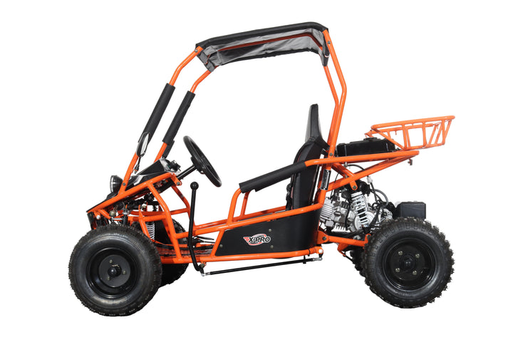 Free Shipping! X-PRO Rover 110cc Go Kart with Automatic Transmission w/Reverse, LED Headlights, Big 16" Wheels!