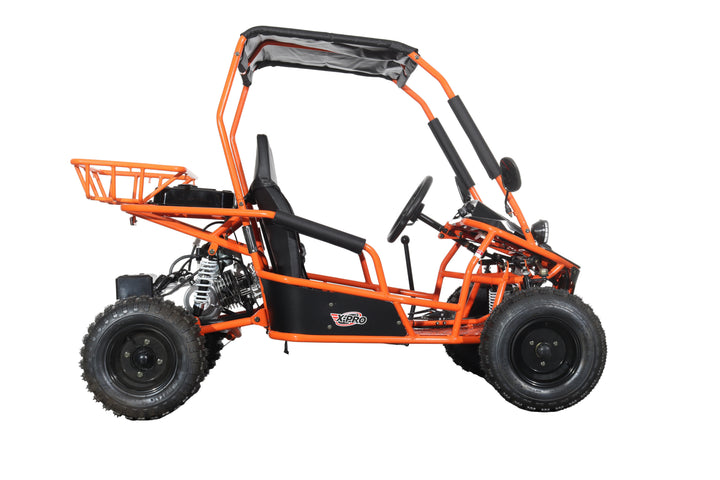 Free Shipping! X-PRO Rover 110cc Go Kart with Automatic Transmission w/Reverse, LED Headlights, Big 16" Wheels!