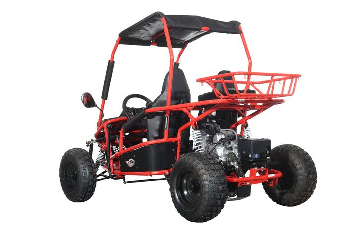 Free Shipping! X-PRO Rover 110cc Go Kart with Automatic Transmission w/Reverse, LED Headlights, Big 16" Wheels!