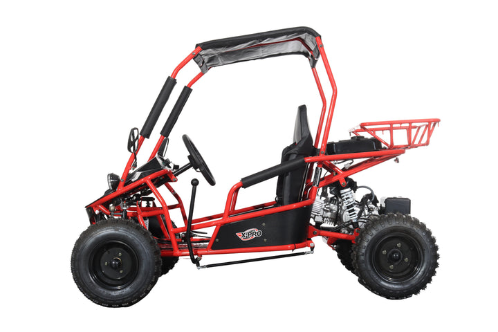 Free Shipping! X-PRO Rover 110cc Go Kart with Automatic Transmission w/Reverse, LED Headlights, Big 16" Wheels!