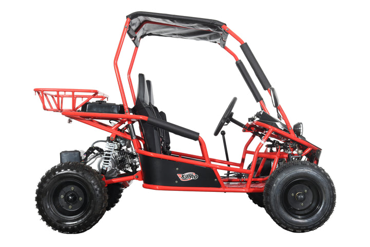 Free Shipping! X-PRO Rover 110cc Go Kart with Automatic Transmission w/Reverse, LED Headlights, Big 16" Wheels!