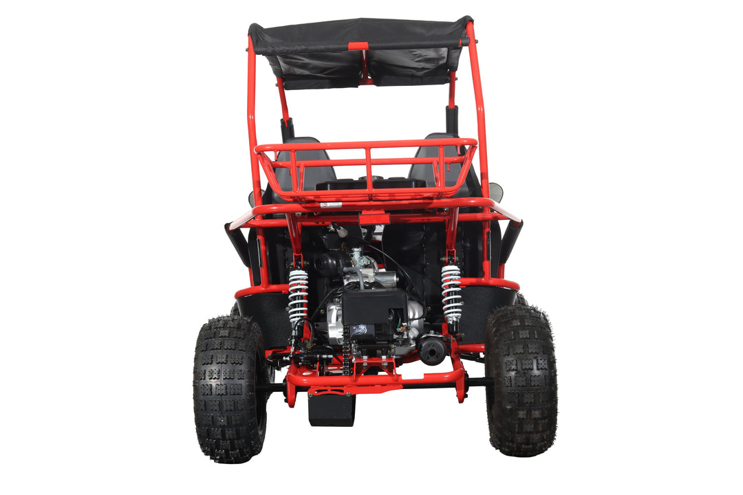 Free Shipping! X-PRO Rover 110cc Go Kart with Automatic Transmission w/Reverse, LED Headlights, Big 16" Wheels!
