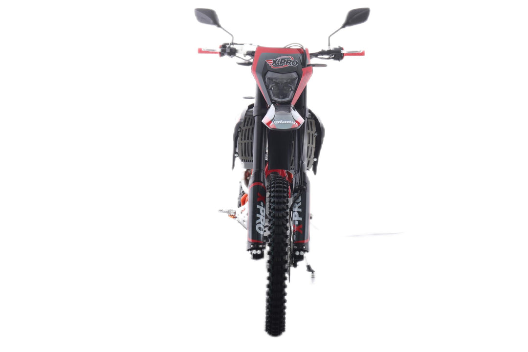 Free Shipping! X-PRO Paladin 300 EFI Dirt Bike with 6-Speed Manual Transmission and Balance Shaft and Dual Overhead Camshaft (DOHC) with Four Valves Engine, Electric Start! Big 21in/18in Wheels!