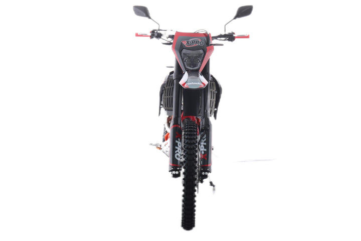 Free Shipping! X-PRO Paladin 300 EFI Dirt Bike with 6-Speed Manual Transmission and Balance Shaft and Dual Overhead Camshaft (DOHC) with Four Valves Engine, Electric Start! Big 21in/18in Wheels!