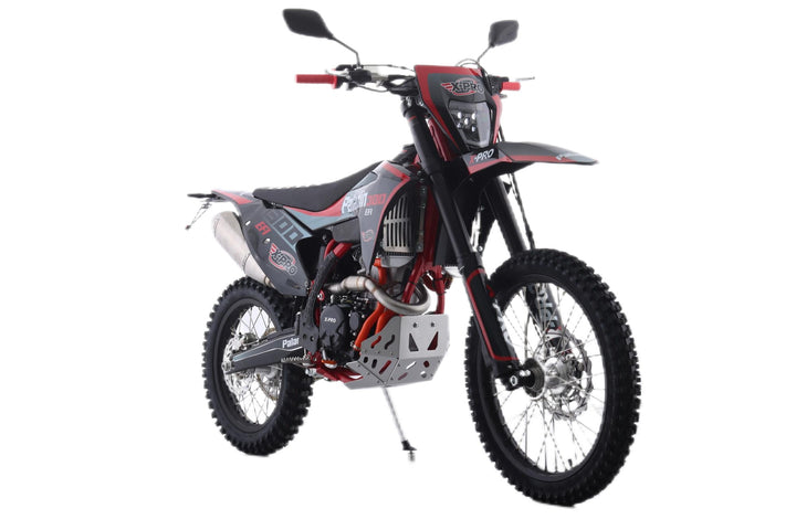 Free Shipping! X-PRO Paladin 300 EFI Dirt Bike with 6-Speed Manual Transmission and Balance Shaft and Dual Overhead Camshaft (DOHC) with Four Valves Engine, Electric Start! Big 21in/18in Wheels!
