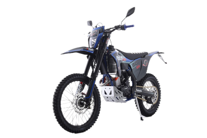 Free Shipping! X-PRO Paladin 300 EFI Dirt Bike with 6-Speed Manual Transmission and Balance Shaft and Dual Overhead Camshaft (DOHC) with Four Valves Engine, Electric Start! Big 21in/18in Wheels!