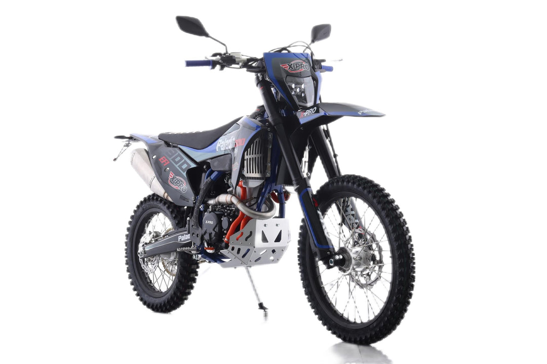 Free Shipping! X-PRO Paladin 300 EFI Dirt Bike with 6-Speed Manual Transmission and Balance Shaft and Dual Overhead Camshaft (DOHC) with Four Valves Engine, Electric Start! Big 21in/18in Wheels!