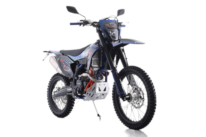 Free Shipping! X-PRO Paladin 300 EFI Dirt Bike with 6-Speed Manual Transmission and Balance Shaft and Dual Overhead Camshaft (DOHC) with Four Valves Engine, Electric Start! Big 21in/18in Wheels!