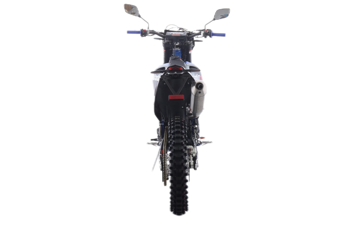Free Shipping! X-PRO Paladin 300 EFI Dirt Bike with 6-Speed Manual Transmission and Balance Shaft and Dual Overhead Camshaft (DOHC) with Four Valves Engine, Electric Start! Big 21in/18in Wheels!