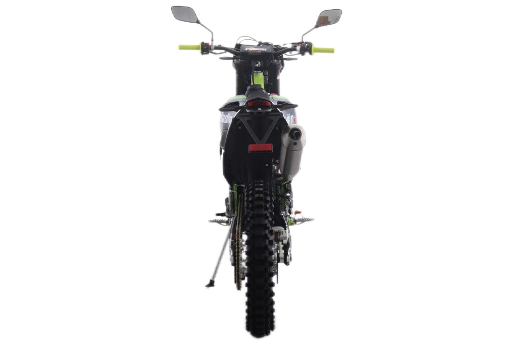 Free Shipping! X-PRO Paladin 300 EFI Dirt Bike with 6-Speed Manual Transmission and Balance Shaft and Dual Overhead Camshaft (DOHC) with Four Valves Engine, Electric Start! Big 21in/18in Wheels!