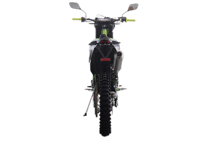 Free Shipping! X-PRO Paladin 300 EFI Dirt Bike with 6-Speed Manual Transmission and Balance Shaft and Dual Overhead Camshaft (DOHC) with Four Valves Engine, Electric Start! Big 21in/18in Wheels!