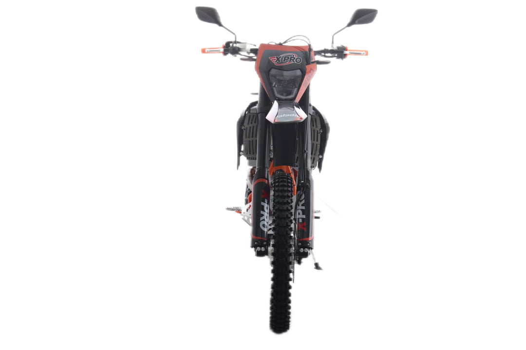 Free Shipping! X-PRO Paladin 300 EFI Dirt Bike with 6-Speed Manual Transmission and Balance Shaft and Dual Overhead Camshaft (DOHC) with Four Valves Engine, Electric Start! Big 21in/18in Wheels!