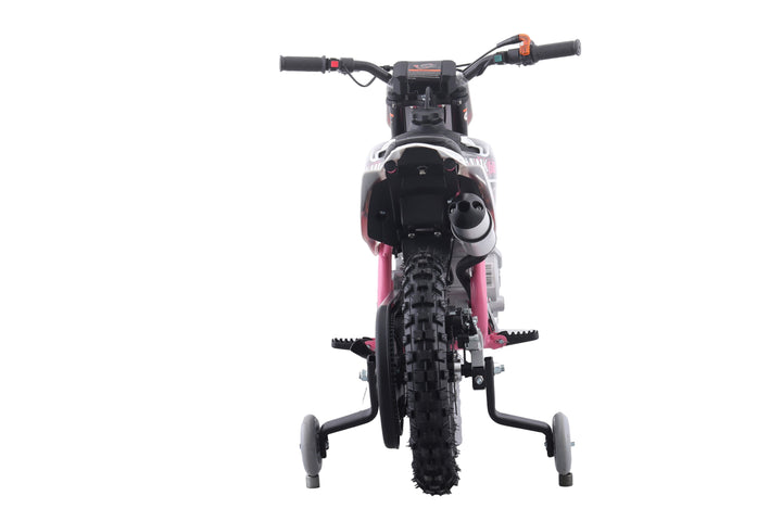 Free Shipping! X-PRO Hawk 60 Dirt Bike with CVT Transmission, Electric start, Disc Brake! 10in Wheels! With Free Training Wheels!