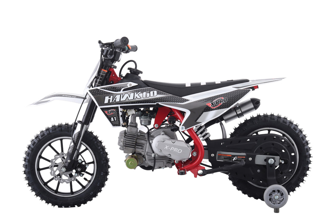 Free Shipping! X-PRO Hawk 60 Dirt Bike with CVT Transmission, Electric – XProUSA