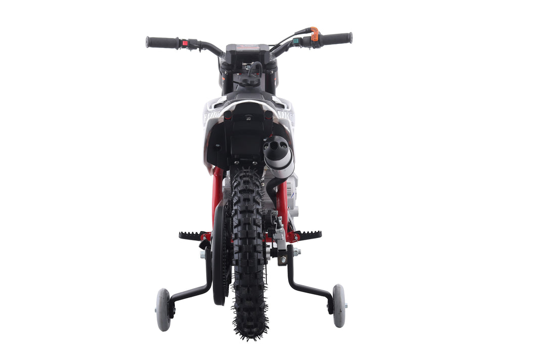 Free Shipping! X-PRO Hawk 60 Dirt Bike with CVT Transmission, Electric start, Disc Brake! 10in Wheels! With Free Training Wheels!