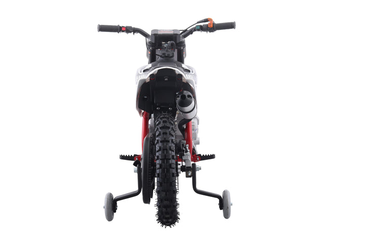 Free Shipping! X-PRO Hawk 60 Dirt Bike with CVT Transmission, Electric start, Disc Brake! 10in Wheels! With Free Training Wheels!