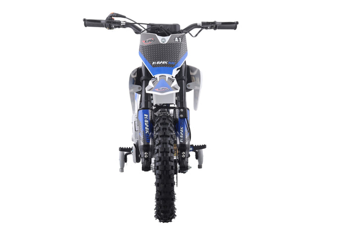 Free Shipping! X-PRO Hawk 60 Dirt Bike with CVT Transmission, Electric start, Disc Brake! 10in Wheels! With Free Training Wheels!
