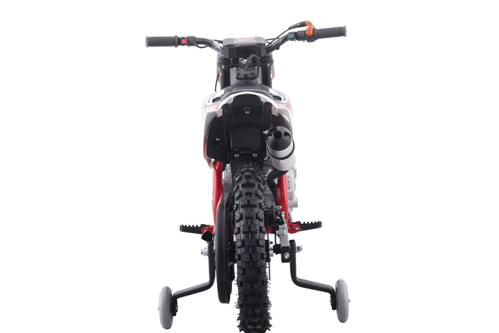 Free Shipping! X-PRO Hawk 60 Dirt Bike with CVT Transmission, Electric start, Disc Brake! 10in Wheels! With Free Training Wheels!