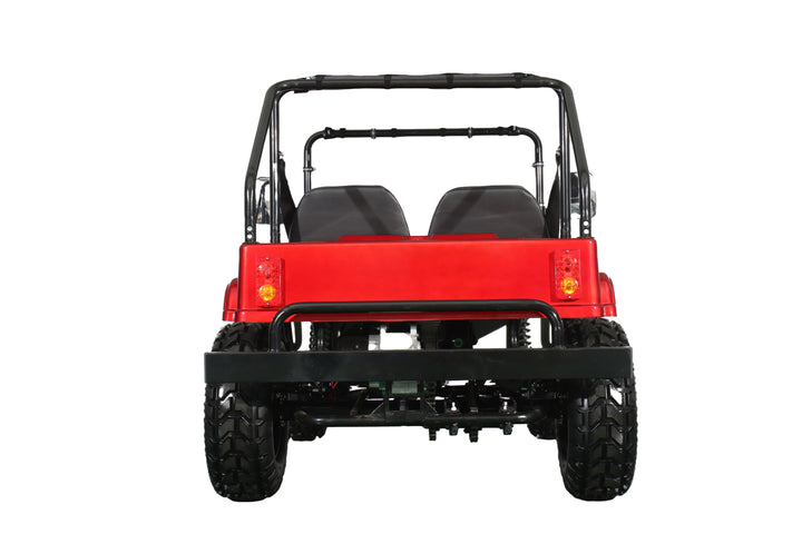 Free Shipping! X-PRO Ridge 200 Jeep with CVT Transmission w/Reverse! with Windshield &amp; Soft Top, 4-Wheel Disc Brakes, Big 20.5” Wheels!