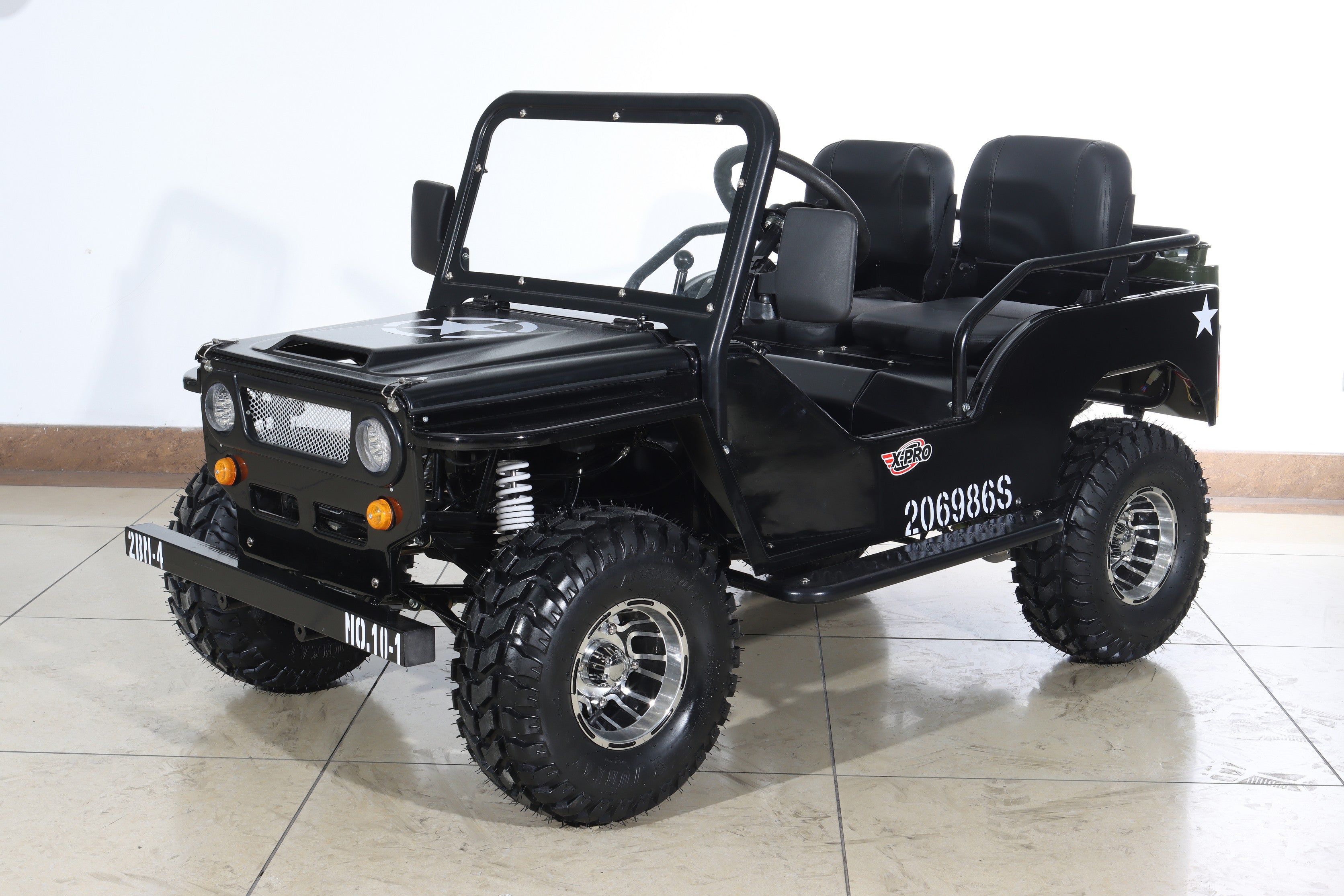 Free Shipping! X-PRO Ranger 150 Jeep Go Kart with 3-Speed Semi