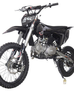 Free Shipping! X-PRO  Sail 125 125cc Dirt Bike with 4-speed Manual Transmission! Kick Start, Big 17in/14in Tires! Zongshen Brand Engine!
