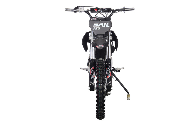 Free Shipping! X-PRO  Sail 125 125cc Dirt Bike with 4-speed Manual Transmission! Kick Start, Big 17in/14in Tires! Zongshen Brand Engine!